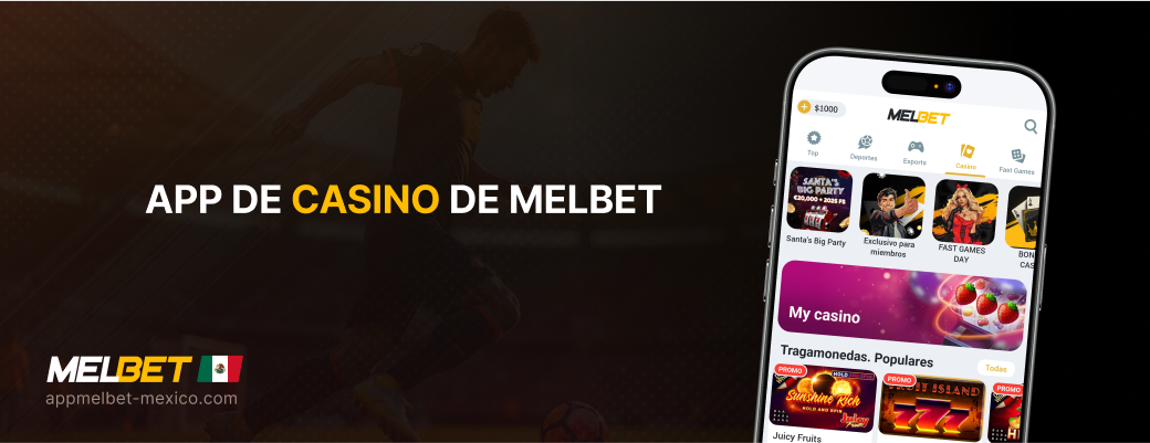 App de casino de Melbet - App Melbet México